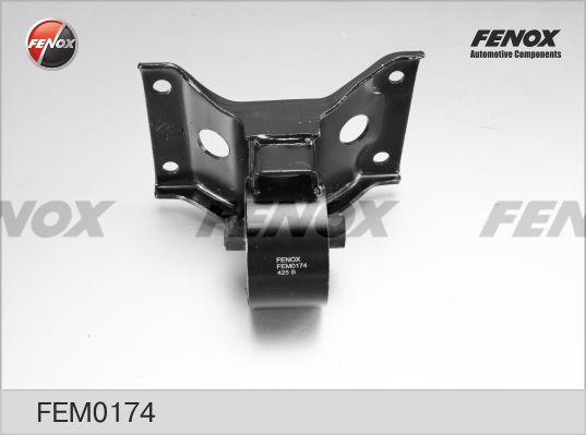 Fenox FEM0177 - Подушка, підвіска двигуна autocars.com.ua