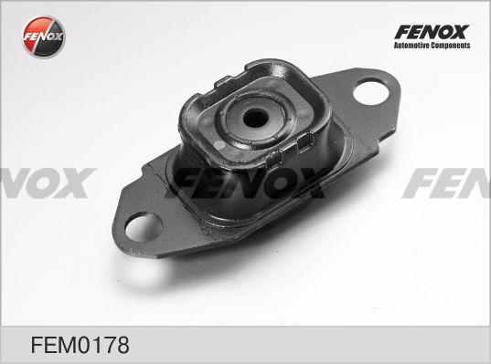 Fenox FEM0178 - Подушка, підвіска двигуна autocars.com.ua