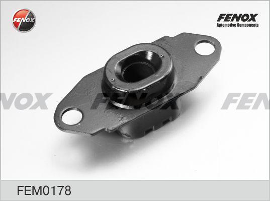 Fenox FEM0178 - Подушка, підвіска двигуна autocars.com.ua