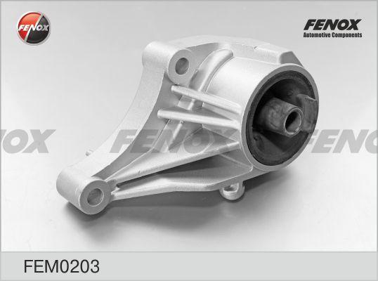 Fenox FEM0203 - Подушка, опора, подвеска двигателя avtokuzovplus.com.ua