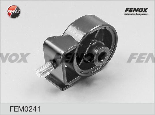 Fenox FEM0241 - Подушка, підвіска двигуна autocars.com.ua