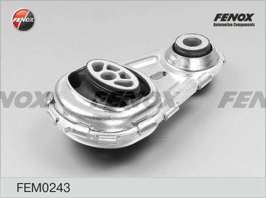 Fenox FEM0243 - Подушка, підвіска двигуна autocars.com.ua