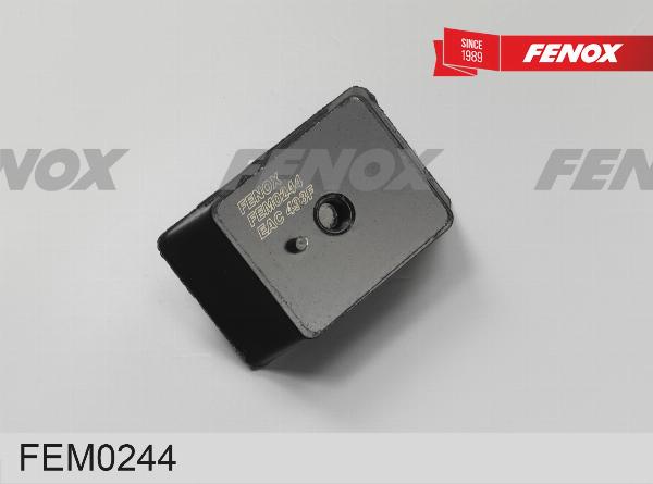 Fenox FEM0244 - Подушка, підвіска двигуна autocars.com.ua