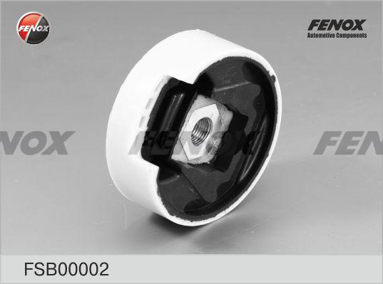 Fenox FSB00002 - Сайлентблок, рычаг подвески колеса avtokuzovplus.com.ua
