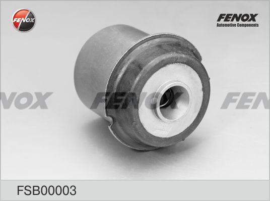 Fenox FSB00003 - Сайлентблок, рычаг подвески колеса autodnr.net