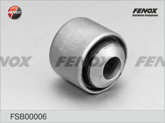 Fenox FSB00006 - Сайлентблок, важеля підвіски колеса autocars.com.ua