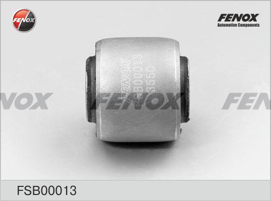Fenox FSB00013 - Сайлентблок, важеля підвіски колеса autocars.com.ua