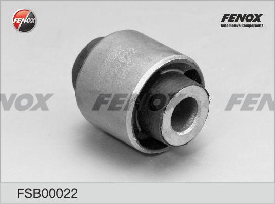 Fenox FSB00022 - Сайлентблок, важеля підвіски колеса autocars.com.ua
