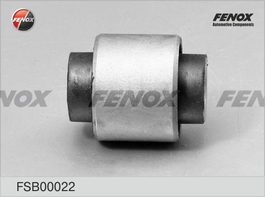 Fenox FSB00022 - Сайлентблок, важеля підвіски колеса autocars.com.ua