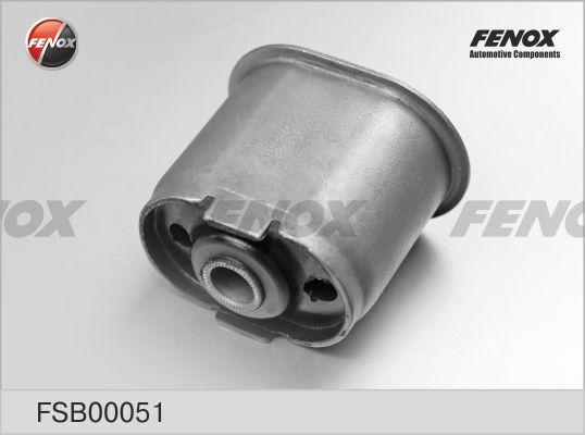 Fenox FSB00051 - Сайлентблок, рычаг подвески колеса avtokuzovplus.com.ua
