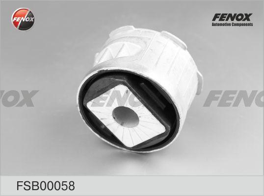 Fenox FSB00058 - Втулка, балка мосту autocars.com.ua