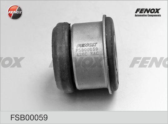 Fenox FSB00059 - Сайлентблок, важеля підвіски колеса autocars.com.ua