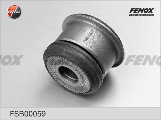 Fenox FSB00059 - Сайлентблок, важеля підвіски колеса autocars.com.ua