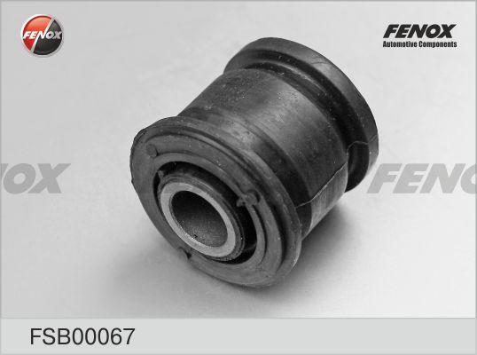 Fenox FSB00067 - Сайлентблок, важеля підвіски колеса autocars.com.ua