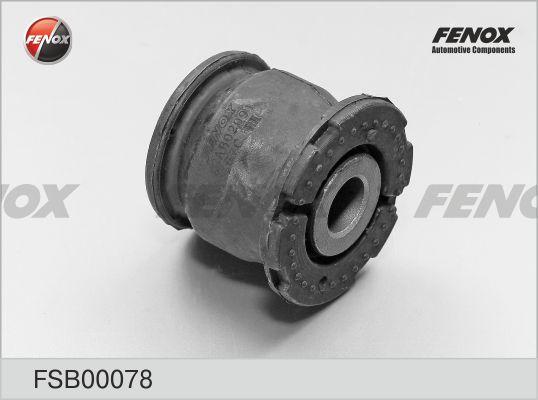 Fenox FSB00078 - Сайлентблок, важеля підвіски колеса autocars.com.ua