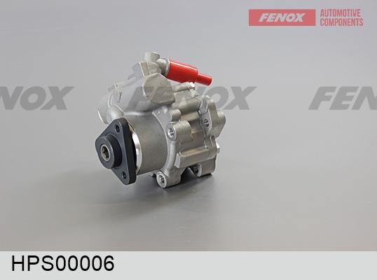 Fenox HPS00006 - Гідравлічний насос, рульове управління, ГУР autocars.com.ua