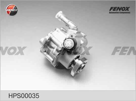 Fenox HPS00035 - Гідравлічний насос, рульове управління, ГУР autocars.com.ua