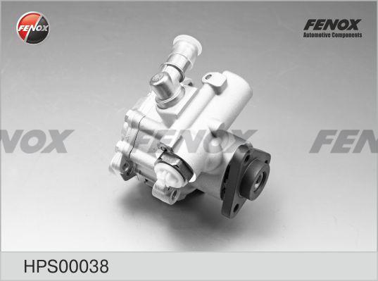 Fenox HPS00038 - Гідравлічний насос, рульове управління, ГУР autocars.com.ua