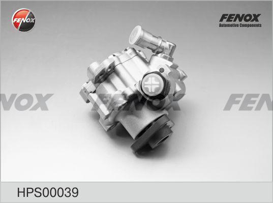 Fenox HPS00039 - Гидравлический насос, рулевое управление, ГУР avtokuzovplus.com.ua