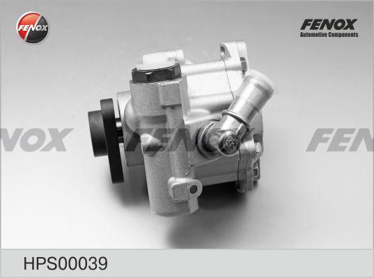 Fenox HPS00039 - Гидравлический насос, рулевое управление, ГУР autodnr.net