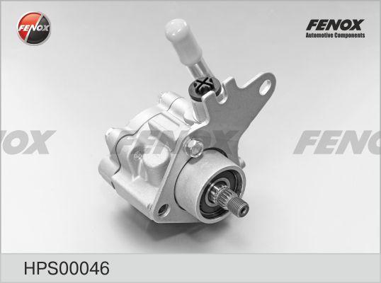 Fenox HPS00046 - Гидравлический насос, рулевое управление, ГУР autodnr.net