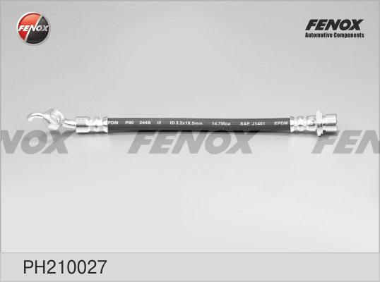 Fenox PH210027 - Гальмівний шланг autocars.com.ua