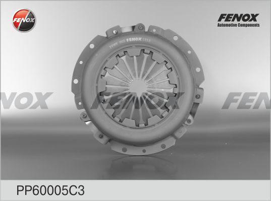 Fenox PP60005C3 - Нажимной диск зчеплення autocars.com.ua