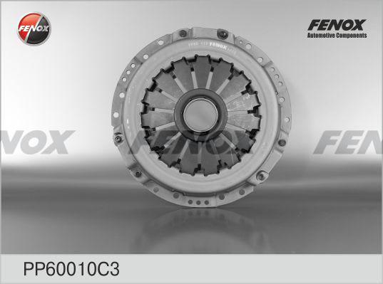 Fenox PP60010C3 - Нажимной диск зчеплення autocars.com.ua