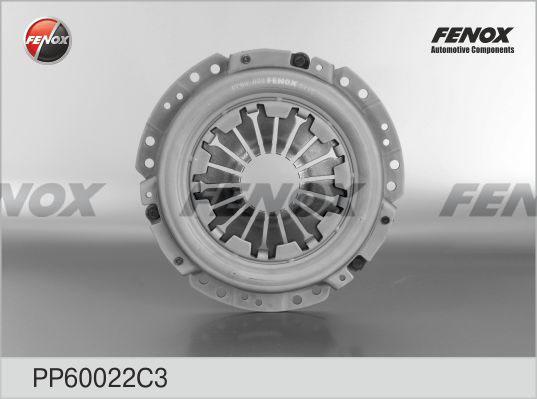 Fenox PP60022C3 - Нажимной диск зчеплення autocars.com.ua