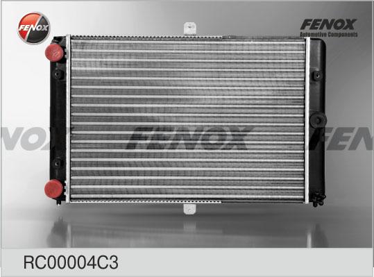 Fenox RC00004C3 - Радиатор, охлаждение двигателя autodnr.net