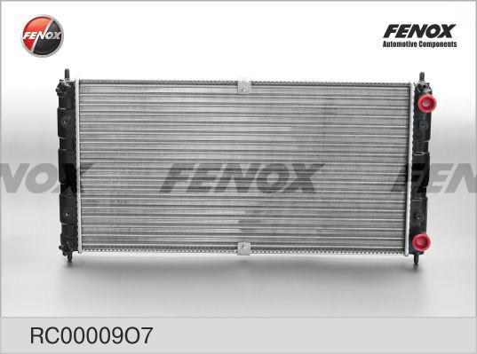 Fenox RC00009O7 - Радіатор, охолодження двигуна autocars.com.ua