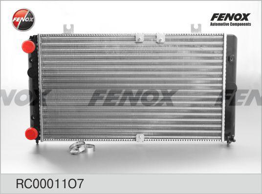 Fenox RC00011O7 - Радиатор, охлаждение двигателя avtokuzovplus.com.ua