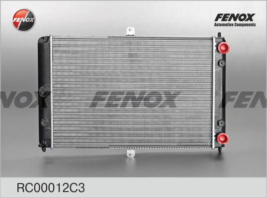 Fenox RC00012C3 - Радіатор, охолодження двигуна autocars.com.ua