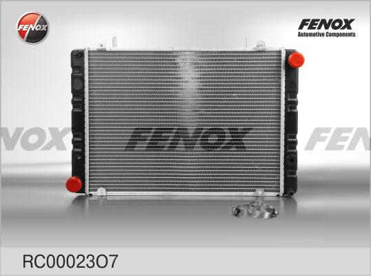 Fenox RC00023O7 - Радіатор, охолодження двигуна autocars.com.ua