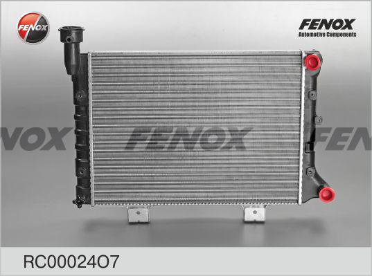 Fenox rc00024o7 - Радиатор, охлаждение двигателя autodnr.net