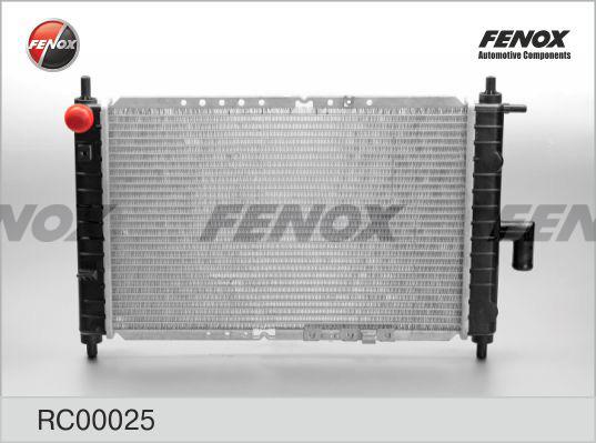 Fenox RC00025 - Радіатор, охолодження двигуна autocars.com.ua