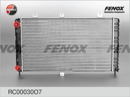 Fenox RC00030O7 - Радіатор, охолодження двигуна autocars.com.ua