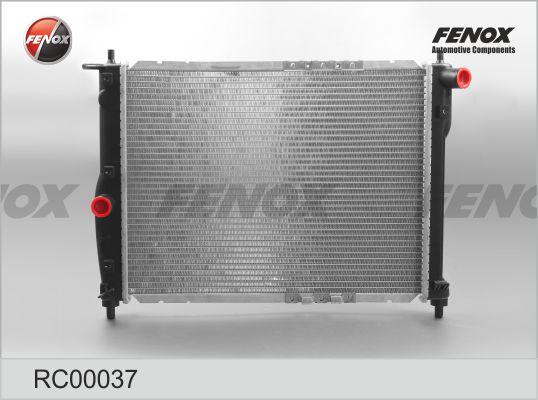 Fenox RC00037 - Радіатор, охолодження двигуна autocars.com.ua