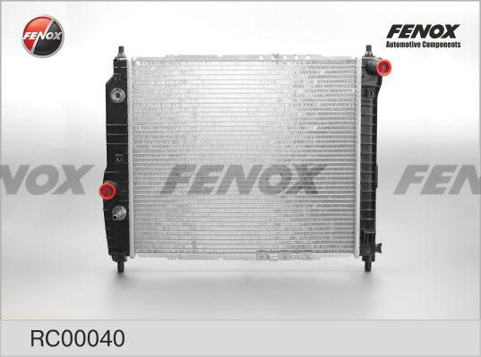 Fenox RC00040 - Радіатор, охолодження двигуна autocars.com.ua