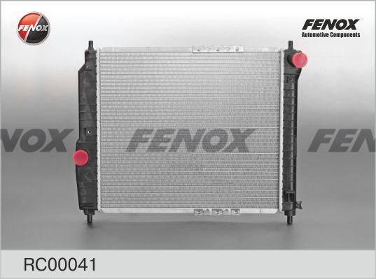 Fenox RC00041 - Радіатор, охолодження двигуна autocars.com.ua