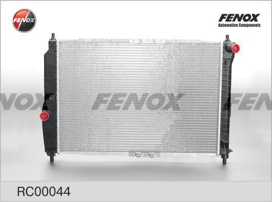Fenox RC00044 - Радіатор, охолодження двигуна autocars.com.ua