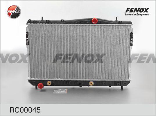 Fenox RC00045 - Радіатор, охолодження двигуна autocars.com.ua