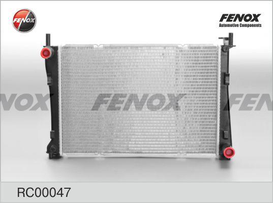 Fenox RC00047 - Радіатор, охолодження двигуна autocars.com.ua