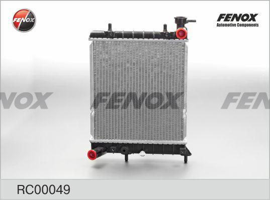 Fenox RC00049 - Радіатор, охолодження двигуна autocars.com.ua