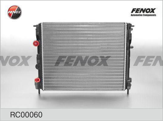 Fenox RC00060 - Радіатор, охолодження двигуна autocars.com.ua