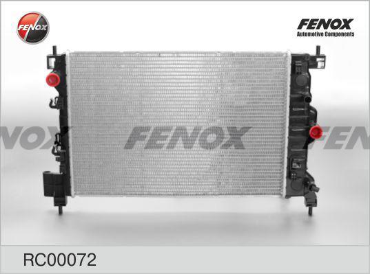 Fenox RC00072 - Радиатор, охлаждение двигателя avtokuzovplus.com.ua