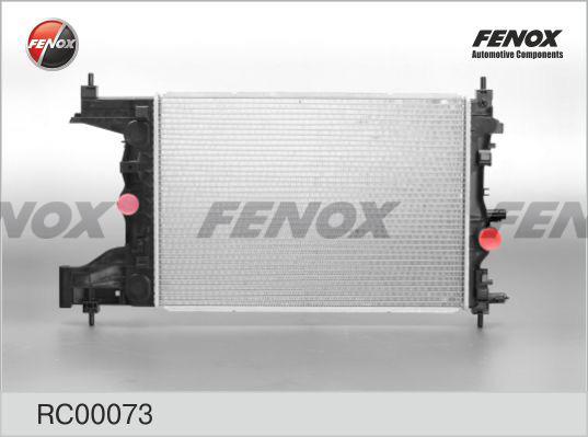 Fenox RC00073 - Радиатор, охлаждение двигателя avtokuzovplus.com.ua
