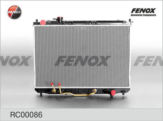 Fenox RC00086 - Радіатор, охолодження двигуна autocars.com.ua