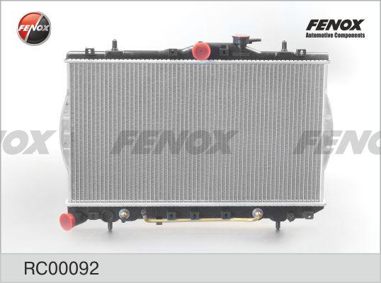Fenox RC00092 - Радіатор, охолодження двигуна autocars.com.ua