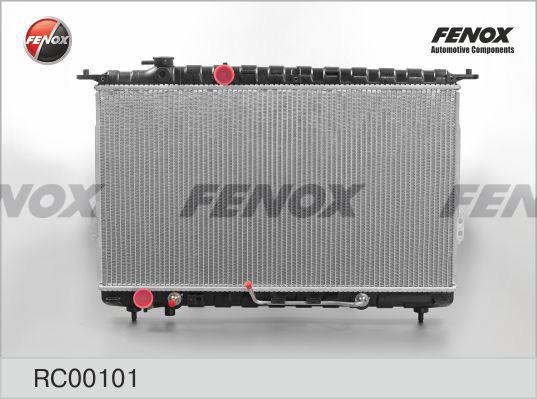 Fenox RC00101 - Радіатор, охолодження двигуна autocars.com.ua